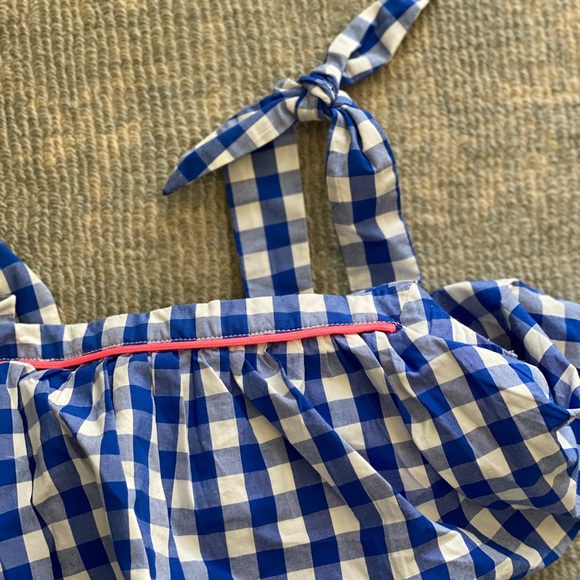 Crewcuts by J.Crew Kids Dress Gingham Tiered Dress - Picture 3 of 4